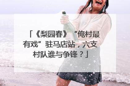 《梨园春》“俺村最有戏”驻马店站，六支村队谁与争锋？