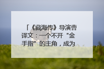《藏海传》导演曹译文：一个不开“金手指”的主角，成为苍生守护者