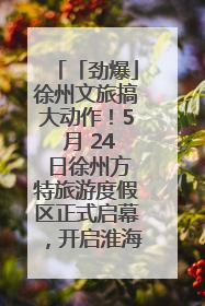 「劲爆」徐州文旅搞大动作！5 月 24 日徐州方特旅游度假区正式启幕，开启淮海旅游新篇章