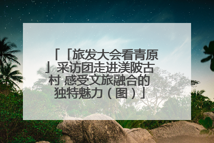 「旅发大会看青原」采访团走进渼陂古村 感受文旅融合的独特魅力（图）