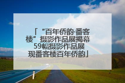 “百年侨韵·番客楼”摄影作品展揭幕 59幅摄影作品展现番客楼百年侨韵