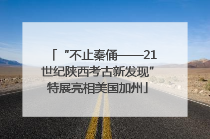 “不止秦俑——21世纪陕西考古新发现”特展亮相美国加州