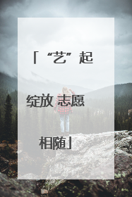 “艺”起绽放 志愿相随