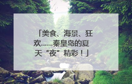 美食、海景、狂欢……秦皇岛的夏天“夜”精彩！