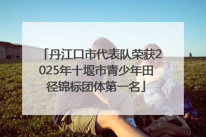 丹江口市代表队荣获2025年十堰市青少年田径锦标团体第一名