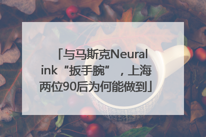 与马斯克Neuralink“扳手腕”，上海两位90后为何能做到