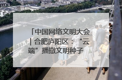 中国网络文明大会｜合肥庐阳区：“云端”播撒文明种子 共建清朗网络空间