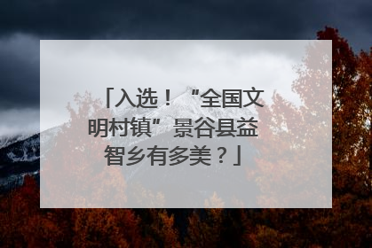 入选！“全国文明村镇”景谷县益智乡有多美？