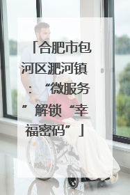 合肥市包河区淝河镇：“微服务”解锁“幸福密码”