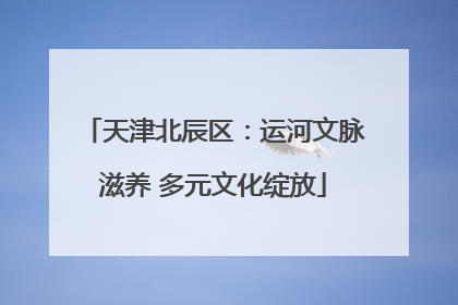 天津北辰区：运河文脉滋养 多元文化绽放