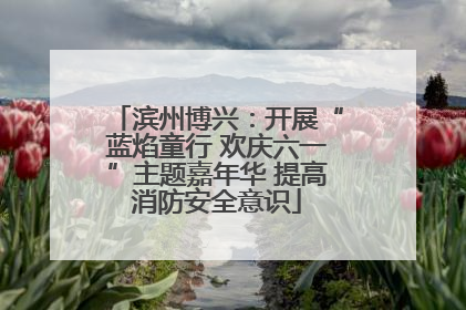 滨州博兴：开展“蓝焰童行 欢庆六一”主题嘉年华 提高消防安全意识