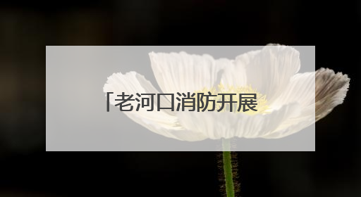 老河口消防开展“农忙在当下 宣传在眼前”消防安全宣传活动