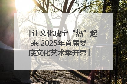 让文化瑰宝“热”起来 2025年首届娄底文化艺术季开幕