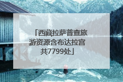 西藏拉萨普查旅游资源含布达拉宫共7799处