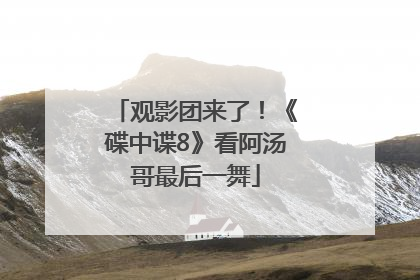 观影团来了！《碟中谍8》看阿汤哥最后一舞