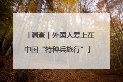 调查｜外国人爱上在中国“特种兵旅行”