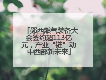 郧西燃气装备大会签约超113亿元，产业“链”动中西部新未来