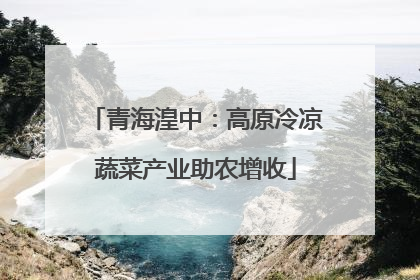 青海湟中：高原冷凉蔬菜产业助农增收