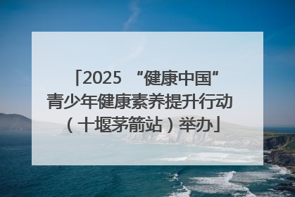 2025 “健康中国” 青少年健康素养提升行动（十堰茅箭站）举办