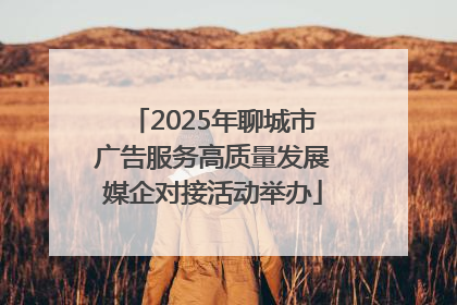 2025年聊城市广告服务高质量发展媒企对接活动举办