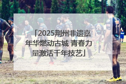 2025荆州非遗嘉年华燃动古城 青春力量激活千年技艺