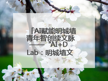 AI赋能明城墙 青年智创续文脉——“AI+D Lab：明城墙文化遗产设计工作坊”在南京开营